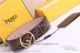 AAA Fake Fendi Engraved Coffee Leather Belt With Yellow Gold Buckle (3)_th.jpg